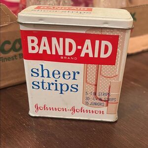 Vintage Band-Aid Tin